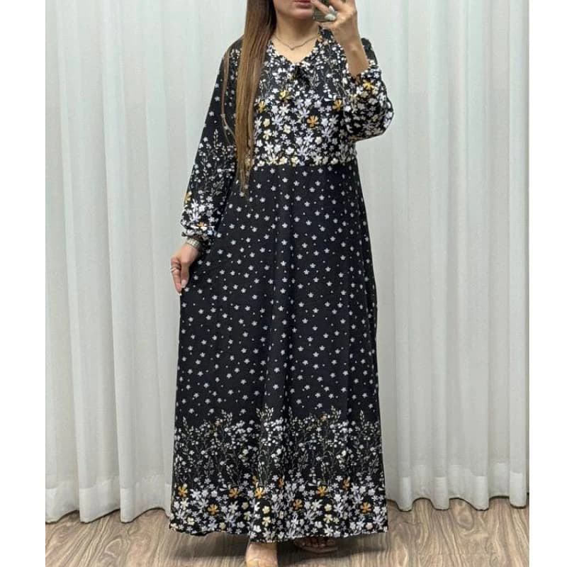 استایل شیک ومزونی باپیراهن ساحلی بوگاتی طرح کلوووش/کد29501 — تصویر ۳
