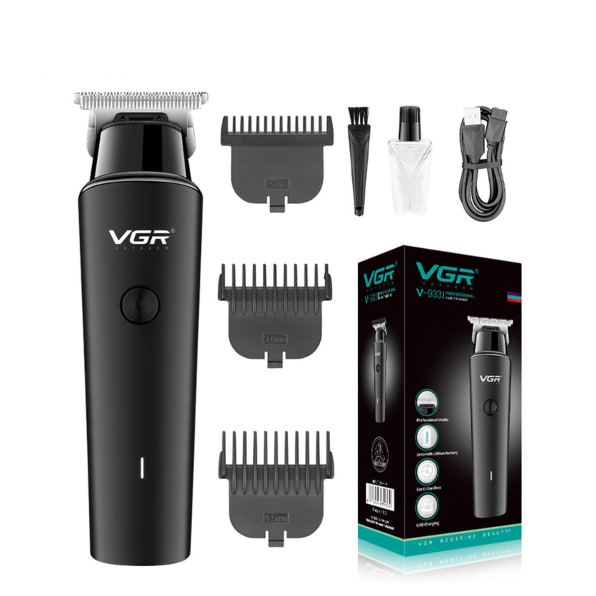ماشین اصلاح موی سر و صورت وی جی آر مدل V-933 — تصویر ۲