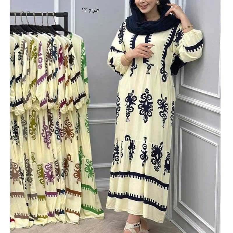 پیراهن ساحلی نخی باکیفیت(اورجینال) زنانه/کد29386 (تخفیف ویژه)