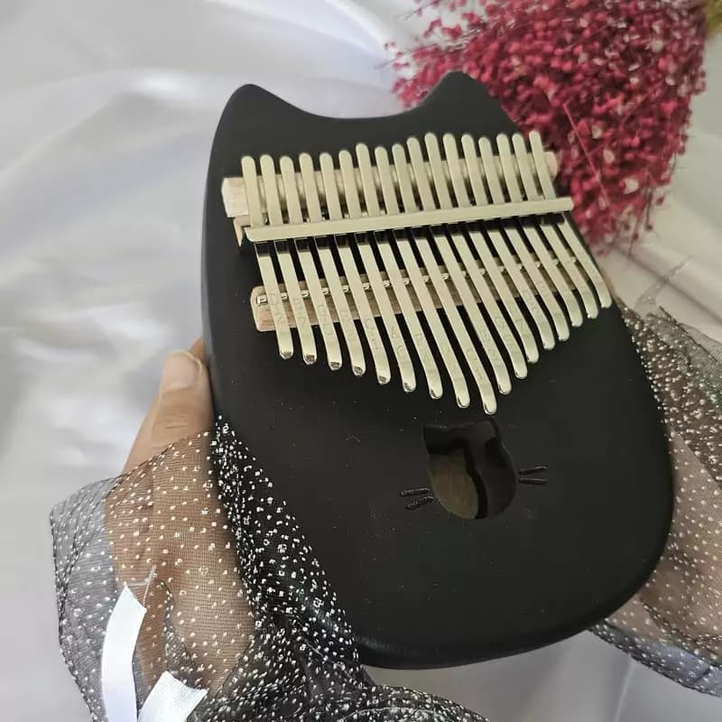 کالیمبا طرح گربه مینیمال مشکی — تصویر ۲