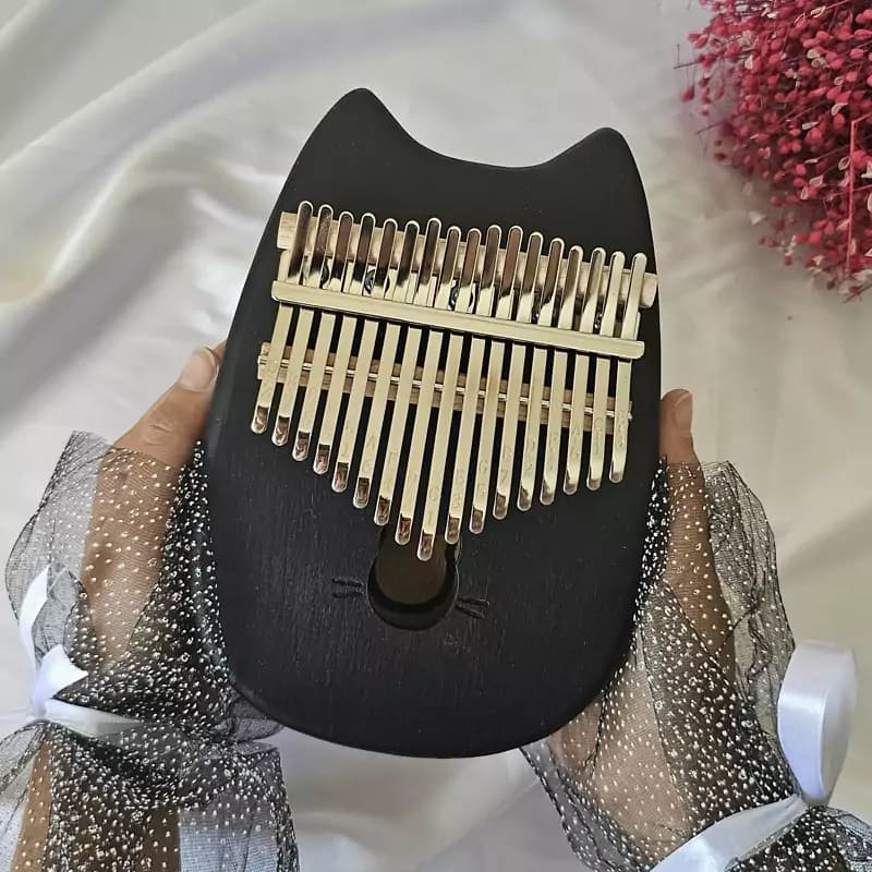 کالیمبا طرح گربه مینیمال مشکی — تصویر ۴