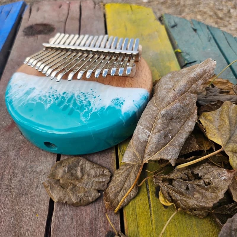کالیمبا دایره بلوط طرح رزین حفره دار — تصویر ۳