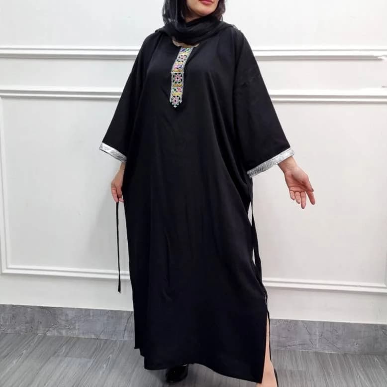پیراهن ساحلی نخی طلاکوب قواره دار/کد29197