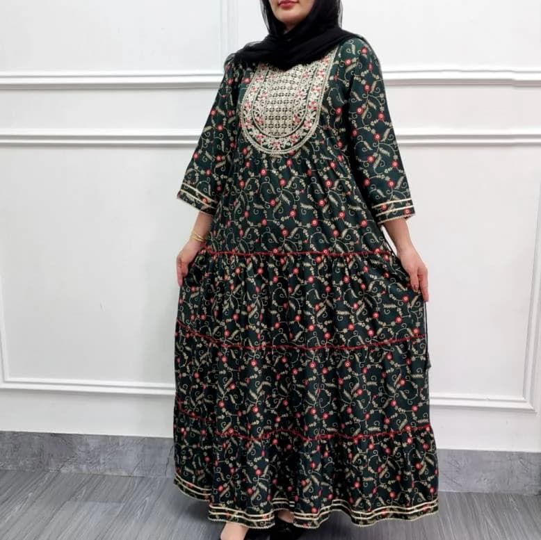 پیراهن ساحلی کورتای اورجینال وارداتی هندی /کد29192 — تصویر ۶