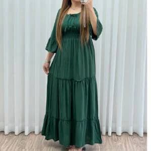 استایل لاکچری باپیراهن ساحلی عروسکی نخی زنانه/کد2983 — تصویر ۷