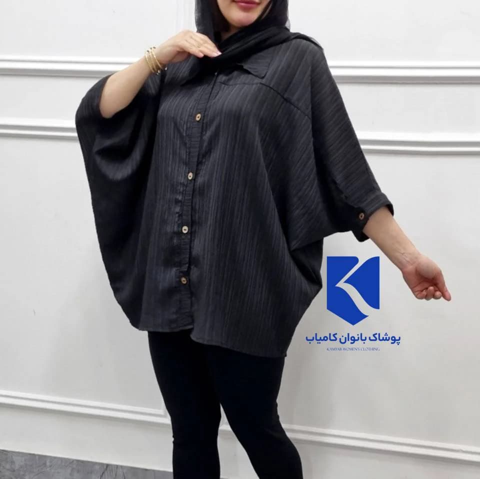 شومیزکراش طرح کیمینو زنانه وارداتی/کد2977 — تصویر ۴