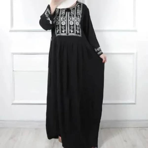 ساحلی مانتویی نخی چاپی طرح الهه /کد290048 — تصویر ۸