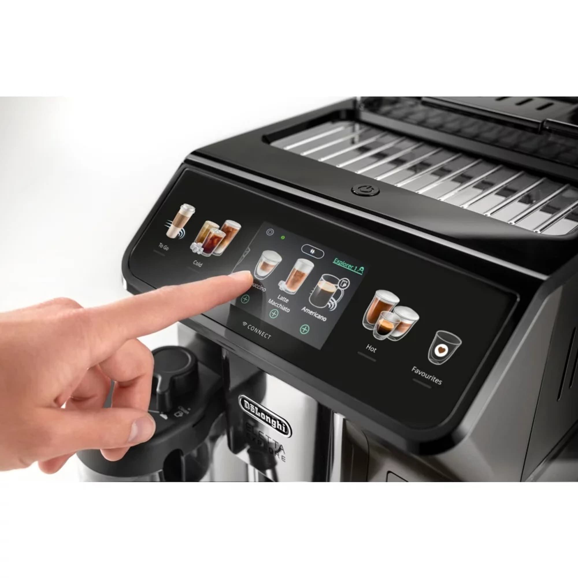 اسپرسو ساز دلونگی تمام اتوماتیک مدل ECAM 450.86T — تصویر ۲