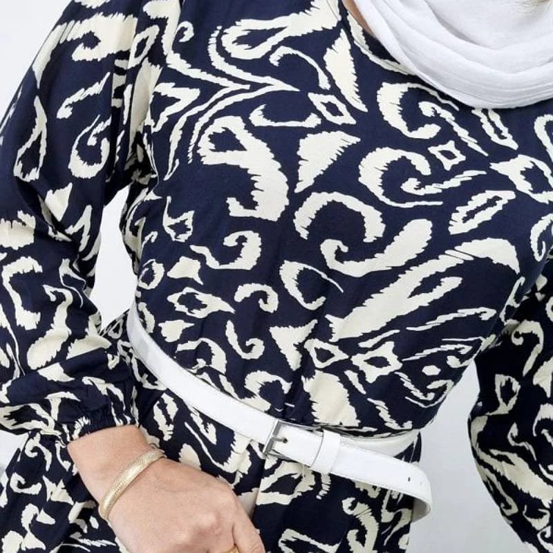 پیراهن ساحلی ماکسی نخی خارجی طبقه ای/کد2898 — تصویر ۳