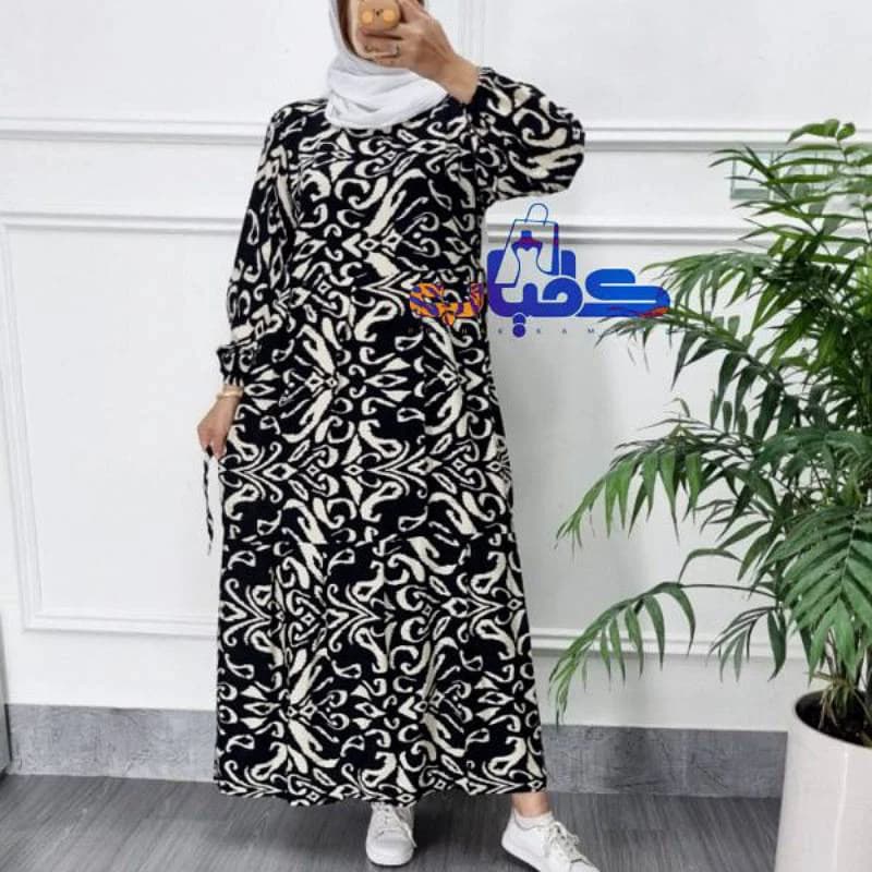 پیراهن ساحلی ماکسی نخی خارجی طبقه ای/کد2898 — تصویر ۲