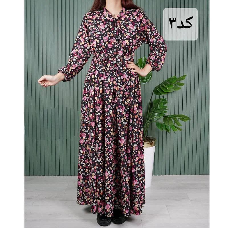 استایل شیک ومزونی باپیراهن ساحلی کرپ بوگاتی طرح کلوووش/کد2897 — تصویر ۴