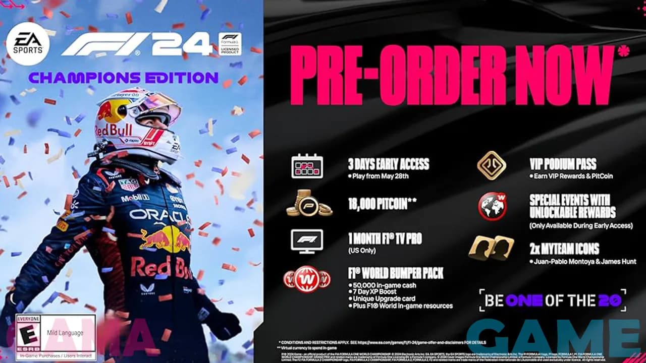 اکانت قانونی بازی F1 24 Champions Edition ظرفیت3 — تصویر ۵