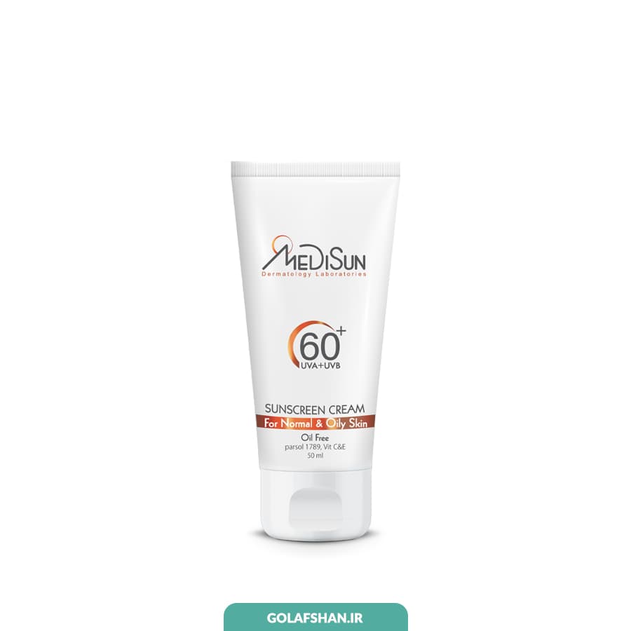 کرم ضد آفتاب فاقد رنگ مدیسان SPF60