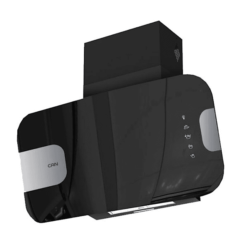 هود کن مدل اونیکس Onyx مشکی نقره ای