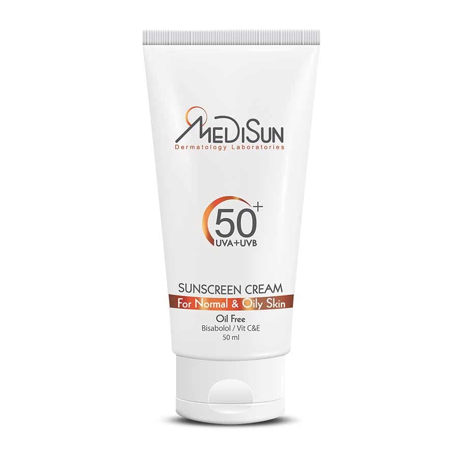 کرم ضد آفتاب فاقد رنگ مدیسان SPF50