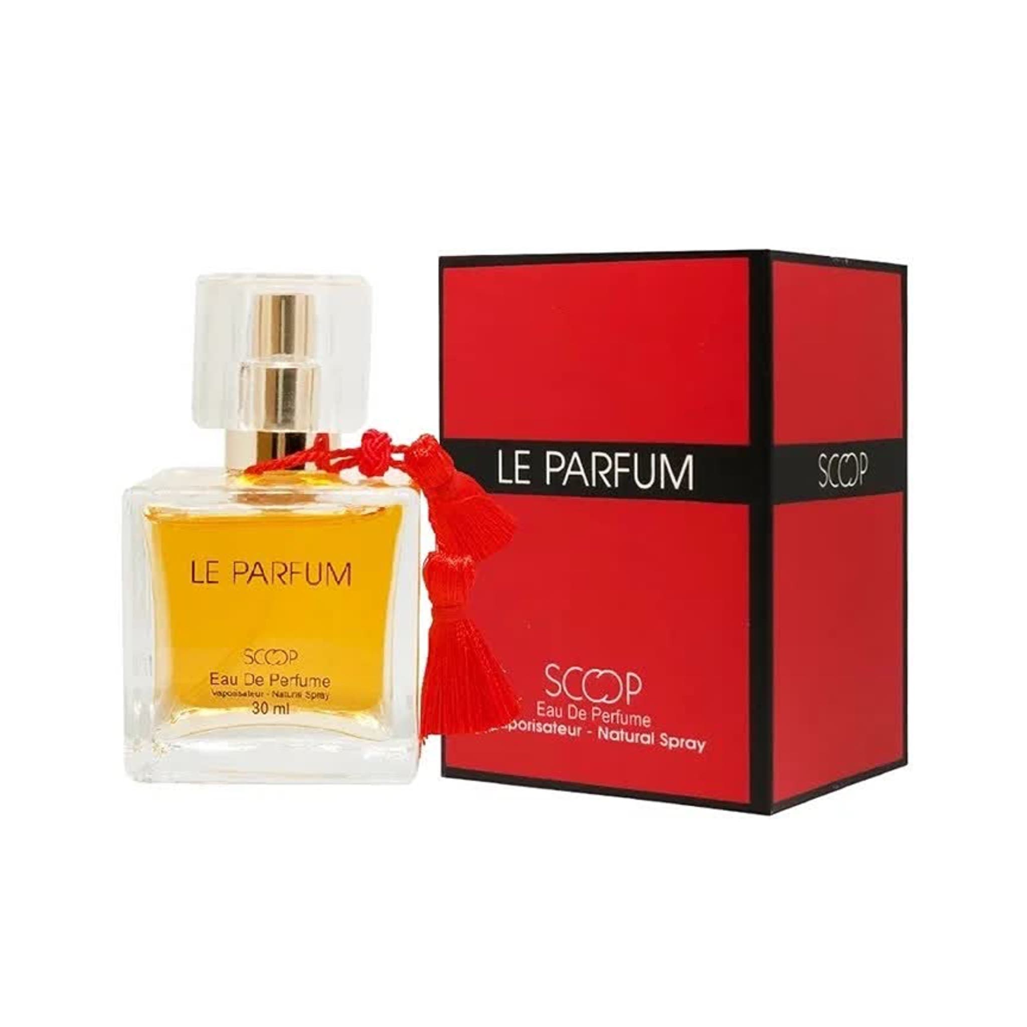 ادکلن جیبی زنانه اسکوپ مدل لالیک قرمز Le Parfum حجم 30 میلی لیتر