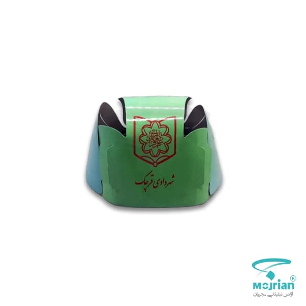 کلاه کاغذی سلفون دار تبلیغاتی MK21 — تصویر ۳