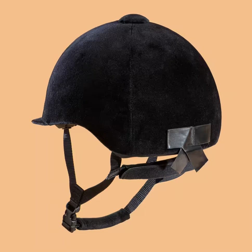 کلاه سوارکاری فوگانزا مدل Velvet Black 140 — تصویر ۲
