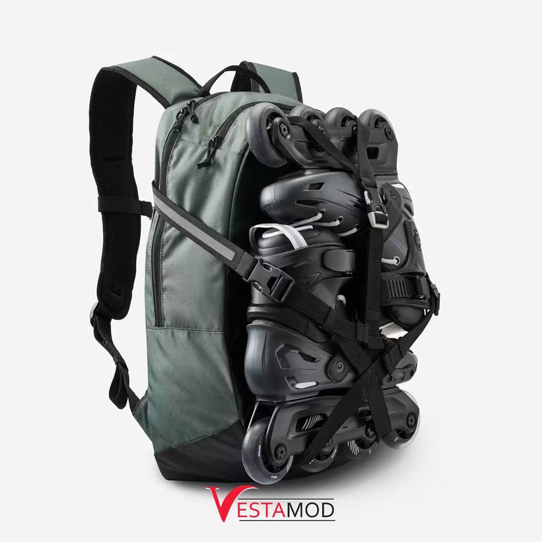 کوله پشتی ورزشی 20 لیتری مخصوص اسکیت مدل BP 100 — تصویر ۲
