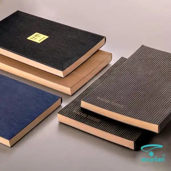 سررسید رقعی چرم هفتگی K9426