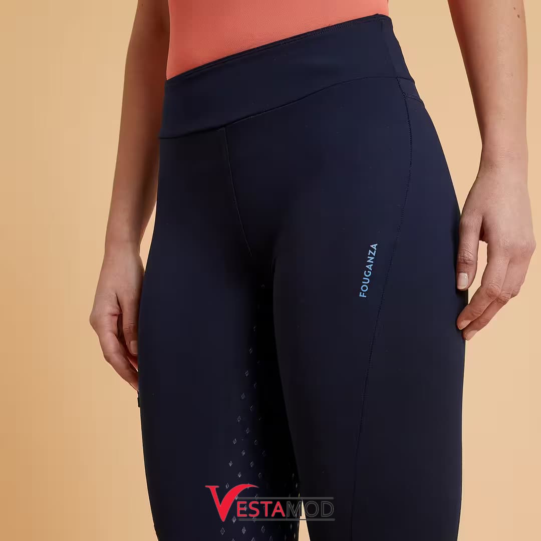 لگ سوارکاری زنانه برند فوگانزا مدل Leggings 500 — تصویر ۴