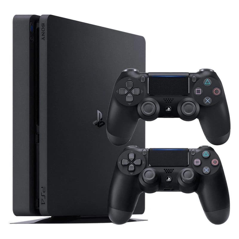 کنسول بازی سونی مدل Playstation 4 Slim ریجن 3 کد CUH-2218B ظرفیت 1 ترابایت + یک دسته مشکی