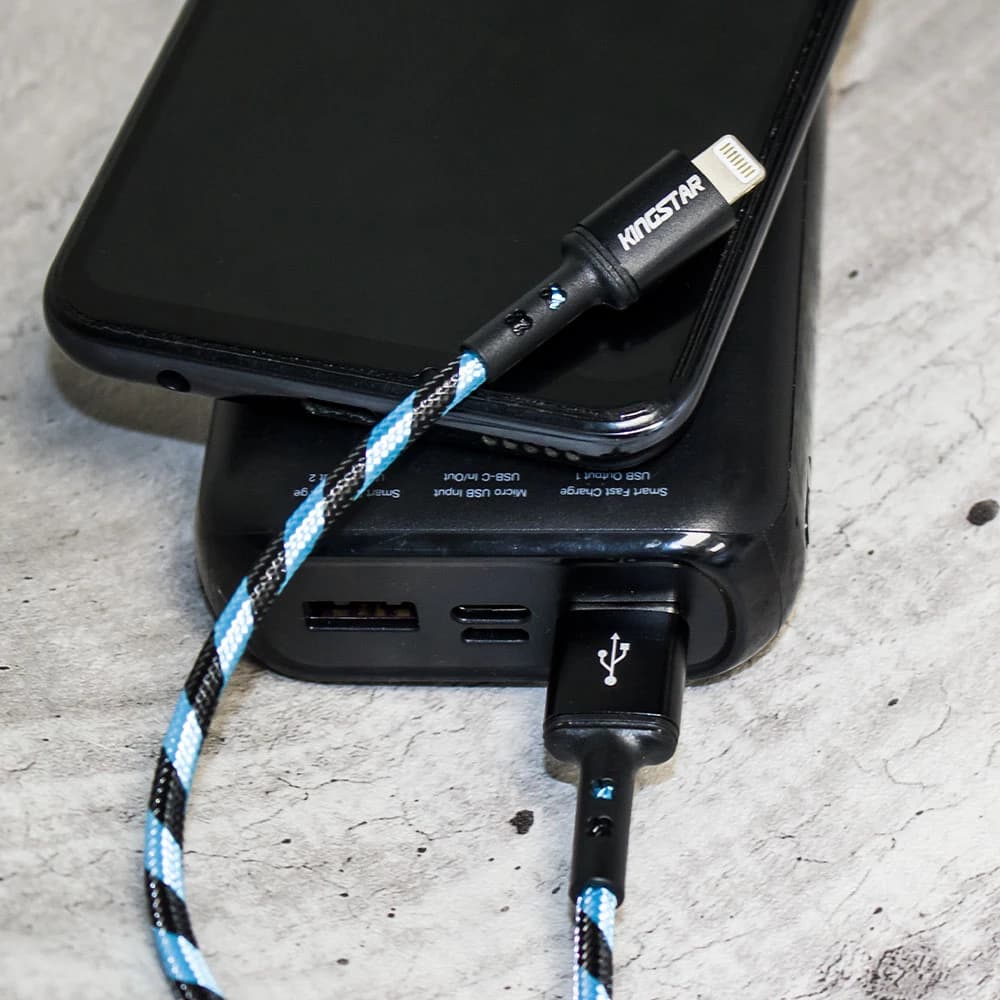 کابل شارژ کینگ استار مدل K120i Lightening — تصویر ۷
