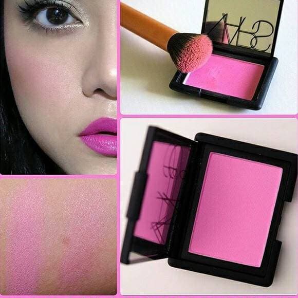 رژگونه نارس ارگاسم nars blush desire swatch — تصویر ۲