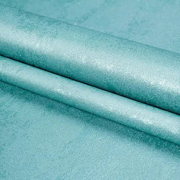 کاغذ دیواری فیروزه ای ساده کد NP002-3