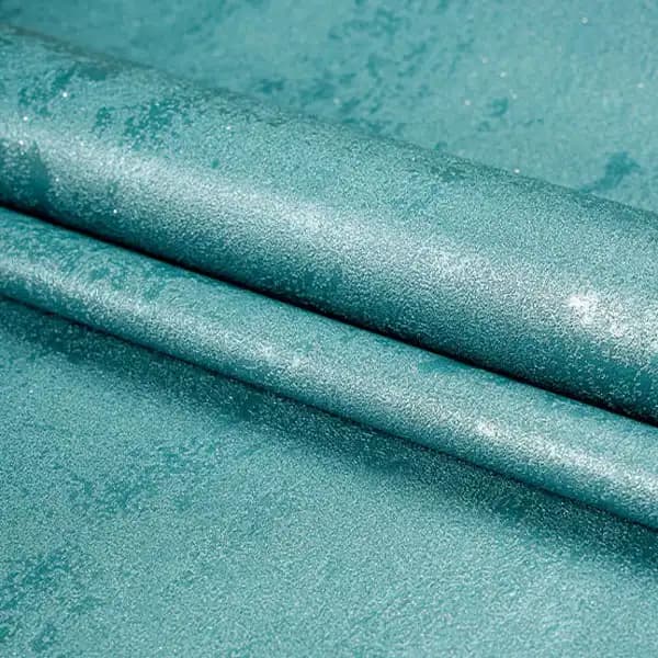 کاغذ دیواری فیروزه ای ساده کد NP002-2