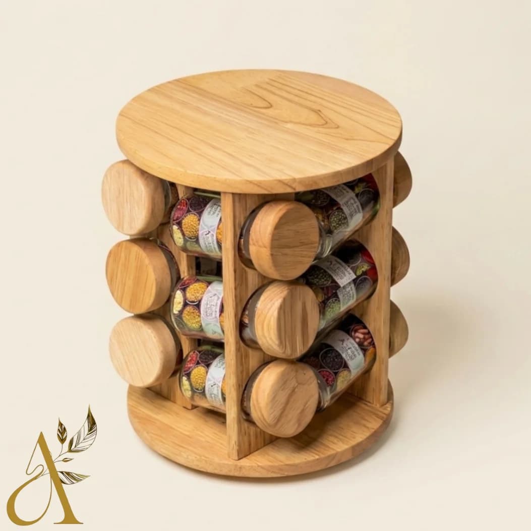 ادویه چرخشی 12تایی ایستاده گرد کد99121