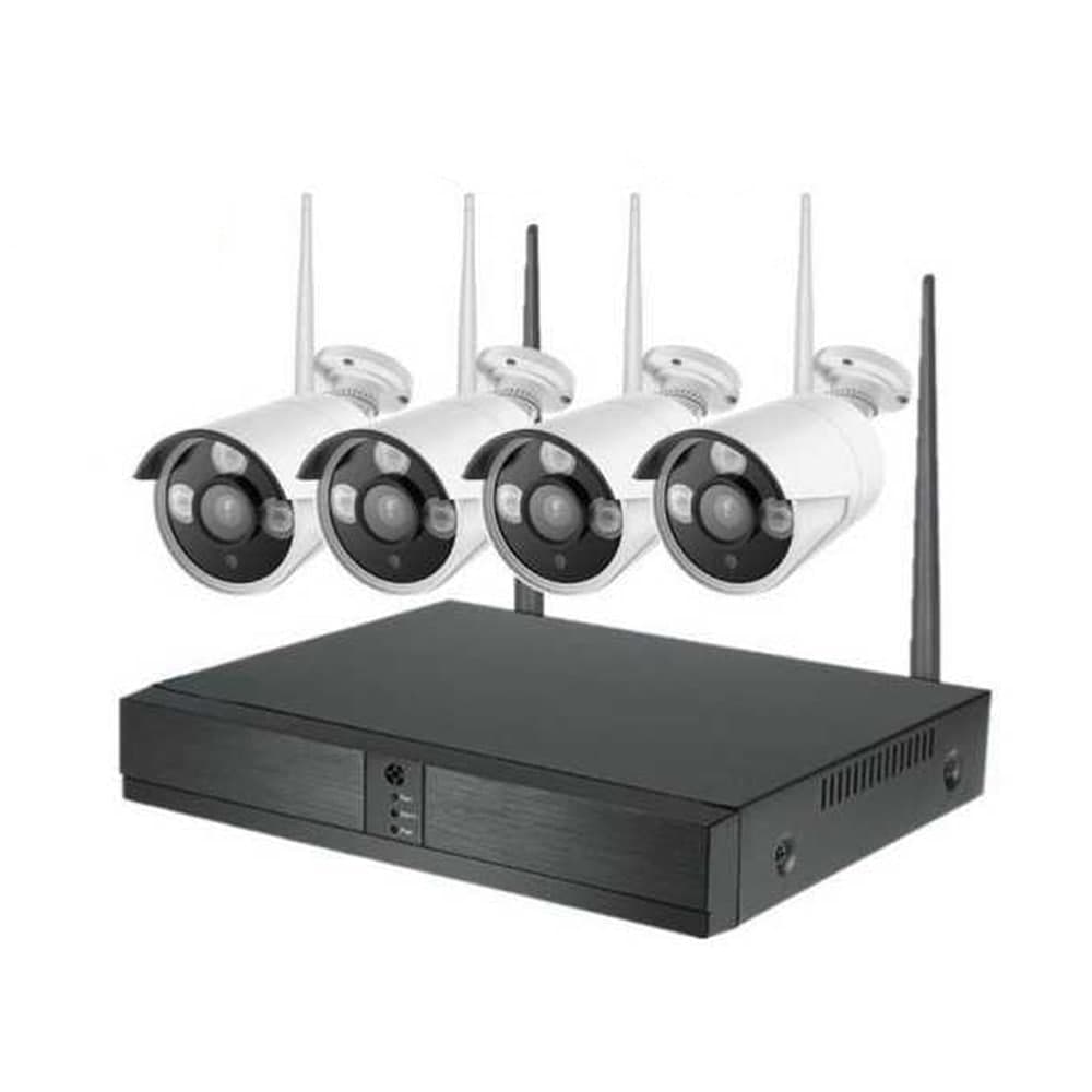 پک 4 کانال وایرلس Xmeye دید در شب رنگی مدل 5G Wi-Fi Kit