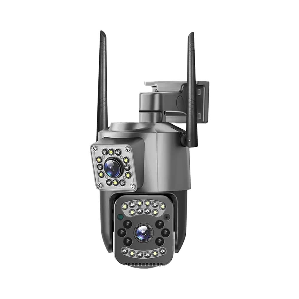 دوربین مداربسته مینی اسپیددام سیمکارتی دو لنز مدل SC03-W-L