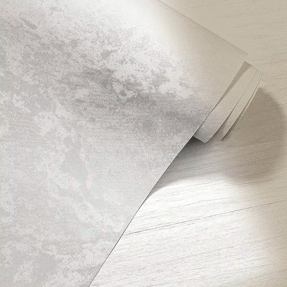 کاغذ دیواری کودک سفید طرح ساده کد NK106