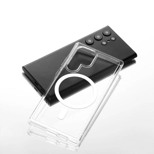 قاب magsafe شفاف مناسب برای سامسونگ S24 ultra