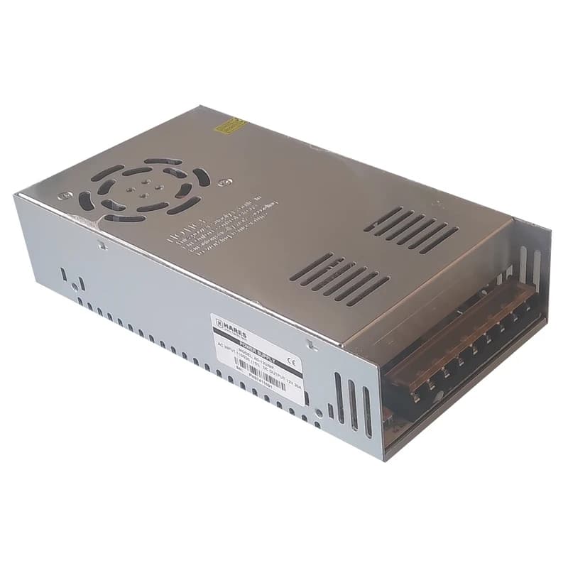آداپتور سوئیچینگ 12 ولت 30 آمپر حارس مدل Hares ad-12u/mf