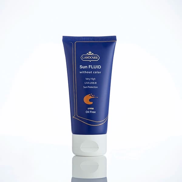 کرم ضد آفتاب فلوئید لانوکر SPF50 حجم 50 میلی لیتر