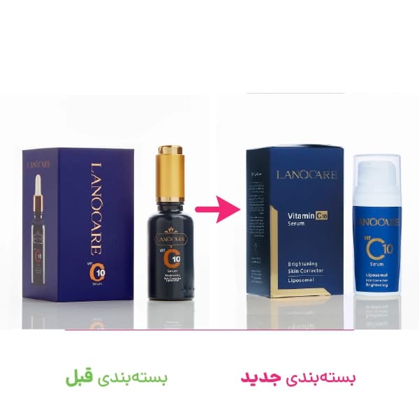 سرم ویتامین c لانوکر 30 میلی لیتر — تصویر ۲