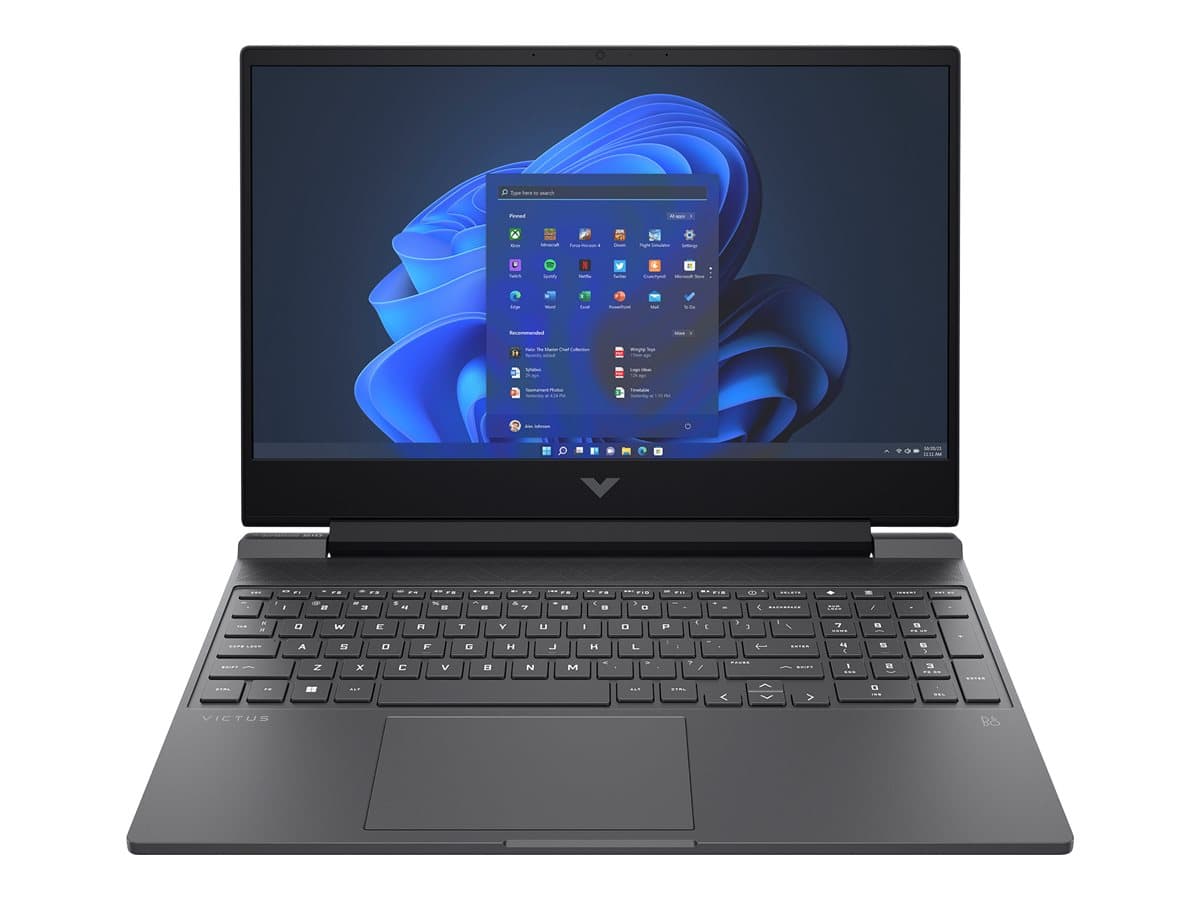 لپ تاپ گیمینگ HP Victus 15 i5-12450H 16GB RAM 512GB SSD 4GB RTX 3050 15.6″ FHD (اپن باکس)