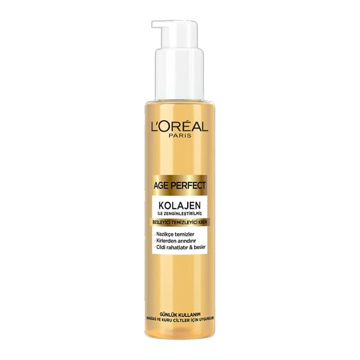 ژل شستشو صورت کلاژن ساز لورال Loreal مدل Age Perfect حجم 150 میل