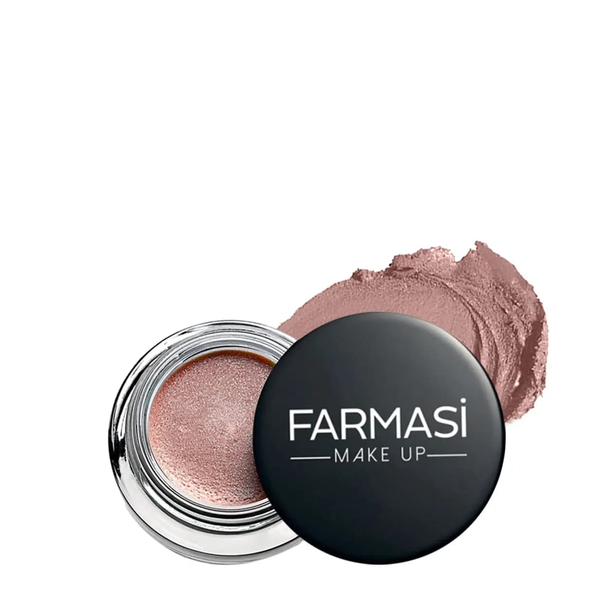 سایه چشم کرمی فارماسی Farmasi مدل Long Last شماره 01 رنگ Pink Glow