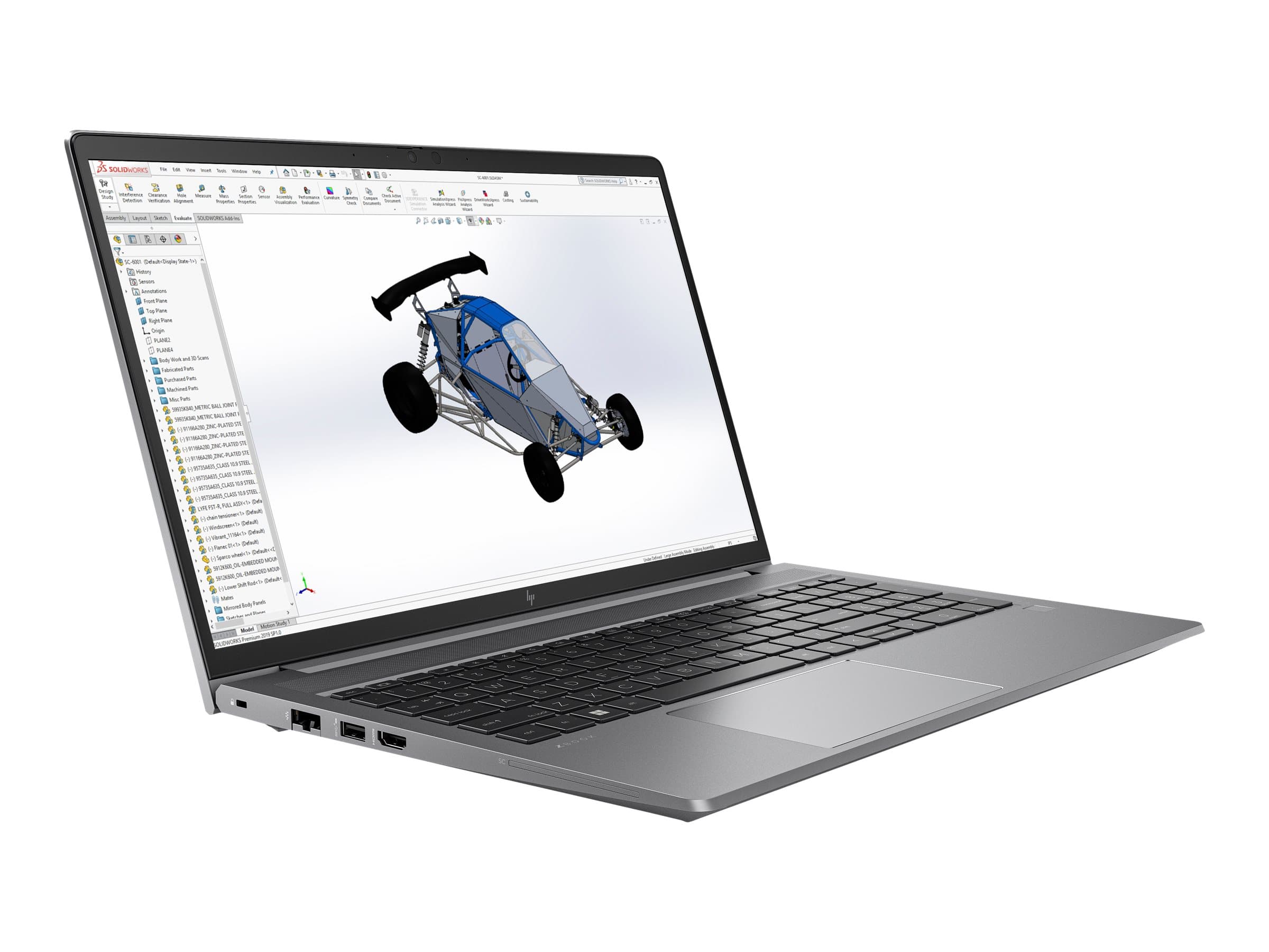 لپ تاپ اپن باکس Hp Zbook Power 15 G9 Intel Core i7 processor 12th Ram 32 GB Hard 1000 GB SSD 15.6″ FHD 4 GB NVIDIA RTX GRAPHICS — تصویر ۳