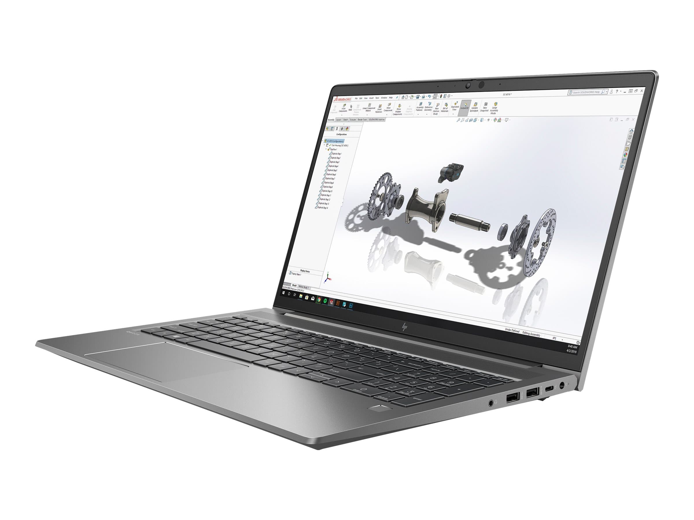 لپ تاپ اپن باکس Hp Zbook Power 15 G8 Intel Core i7 processor 11th Ram 16 GB Hard 512 GB SSD 15.6″ FHD 4 GB NVIDIA RTX GRAPHICS