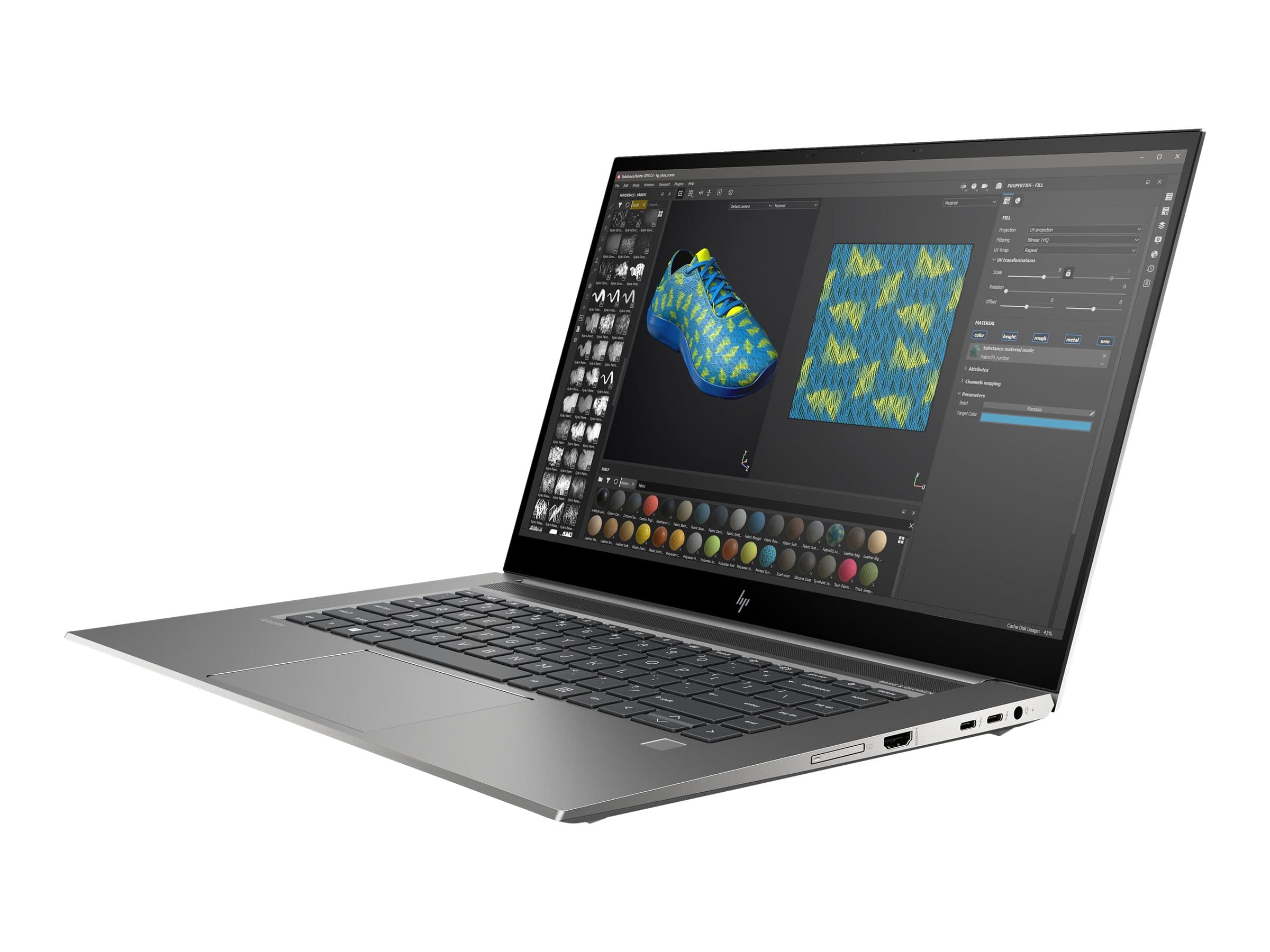 لپ تاپ اپن باکس Hp Zbook Studio 15 G7 Intel Core i9 processor 10th,Gen Ram 32 GB Hard 1000 GB SSD 6 GB NVIDIA RTX GRAPHICS 15.6