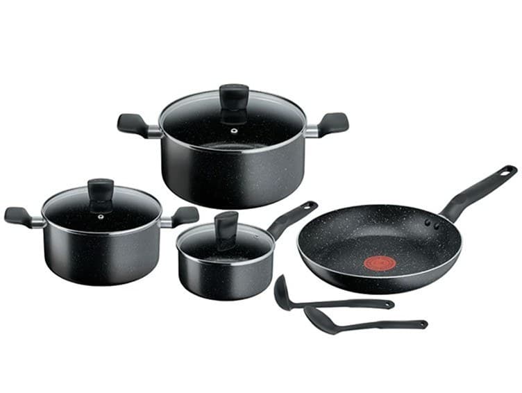 سرویس قابلمه تفال مدل دارک استون b491s985 ا TEFAL