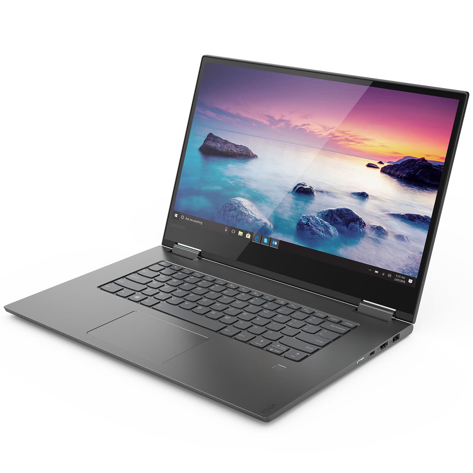 لپتاپ استوک LENOVO YOGA 730-15IKB X360 i5_8TH|8GB|256 SSD|TOUCHSCREEN X360 — تصویر ۵