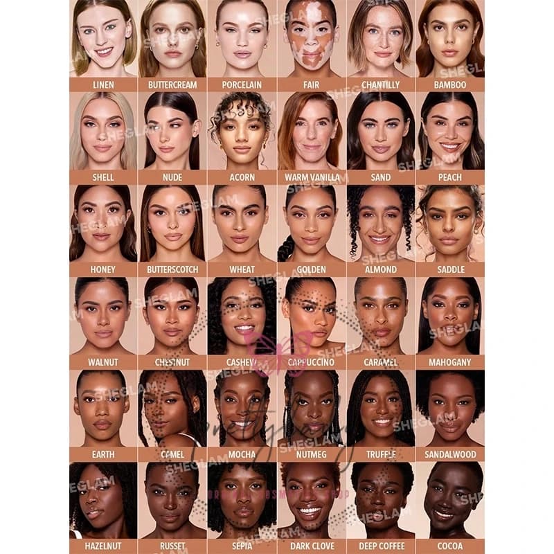 کرم پودر پوست خشک شیگلم Sheglam مدل Skinfinite Hydrating رنگ Nude حجم 30 میل — تصویر ۵