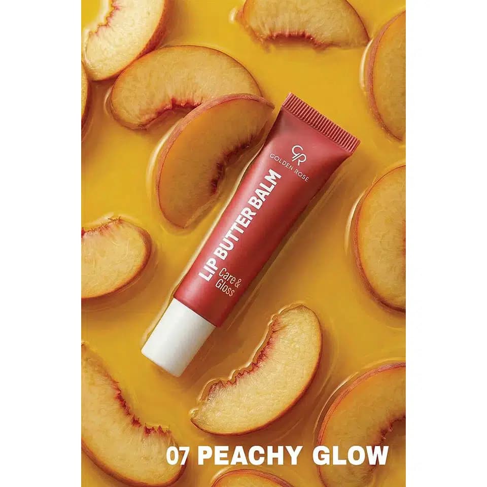 لیپ باتر بالم گلدن رز شماره 07 (هلو) GOLDEN ROSE LIP BUTTER BALM حجم 13.5 میلی لیتر — تصویر ۴
