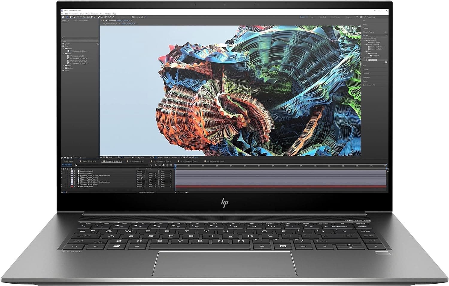 HP ZBook Studio G8 15.6″ Mobile Workstation Gen i9-11950H Octa-core (8 Core) 2.60 GHz – 32 GB RAM – 1 TB SSD — تصویر ۲