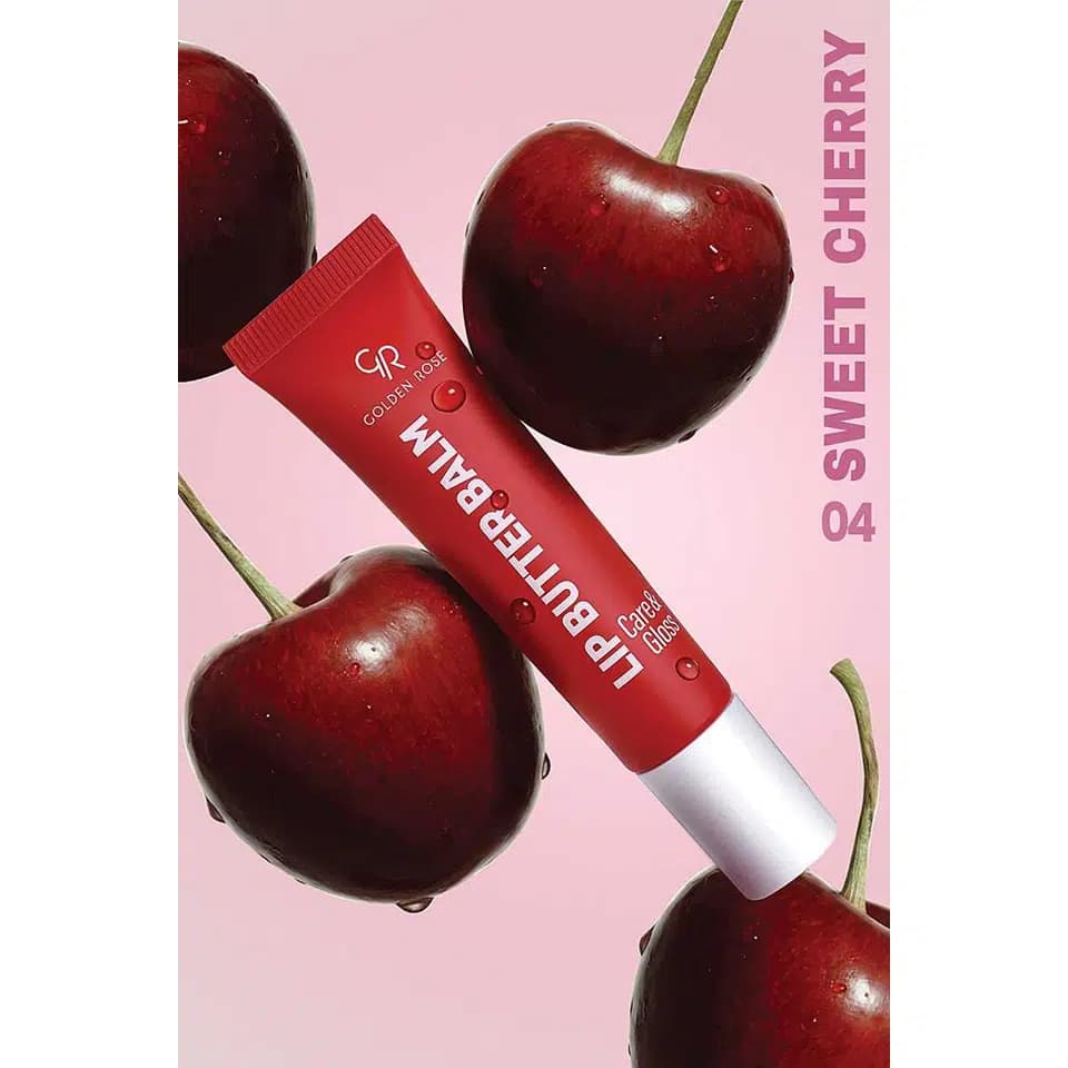 لیپ باتر بالم گلدن رز شماره 04 (گیلاس) GOLDEN ROSE LIP BUTTER BALM حجم 13.5 میلی لیتر — تصویر ۷